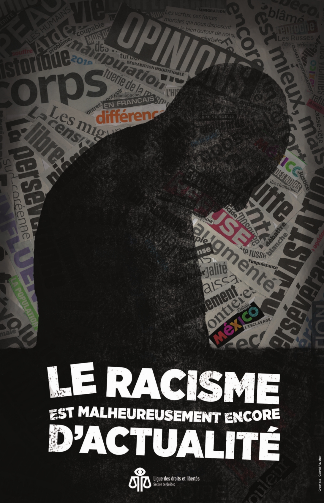 On saffiche contre le racisme ! - Ligue des droits et libertés - Section  de Québec